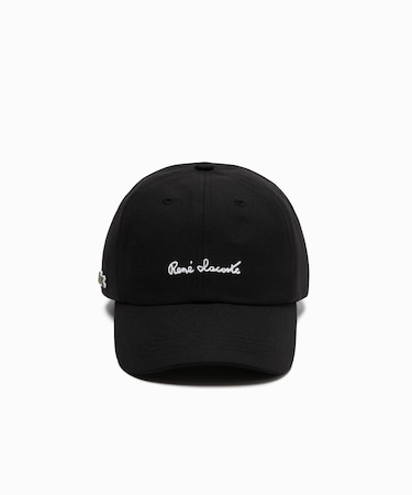 接触冷感 UCカット ルネ・ラコステ シグネチャーキャップ