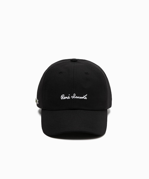 接触冷感 UCカット ルネ・ラコステ シグネチャーキャップ