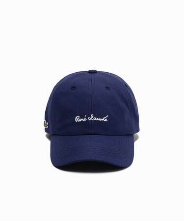 接触冷感 UCカット ルネ・ラコステ シグネチャーキャップ