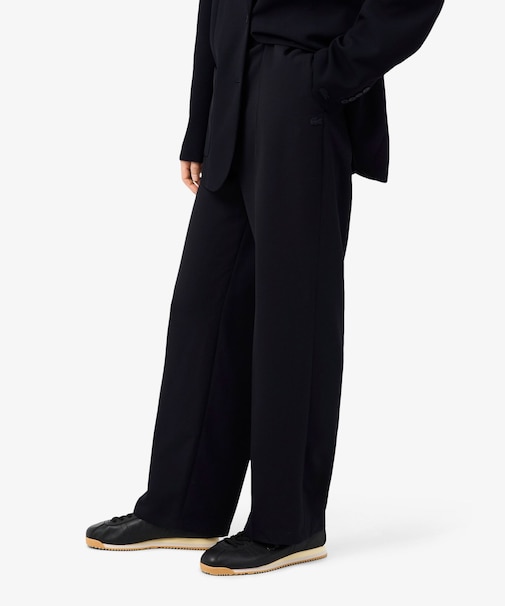 ドレープ鹿の子地スーツパンツ