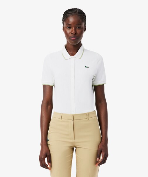 サーモレギュレーション鹿の子地ゴルフシャツ