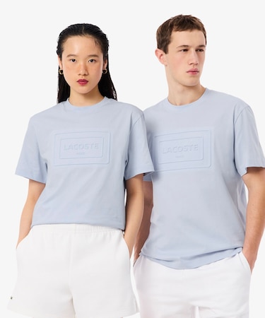 エンボスパリロゴ クルーネックTシャツ