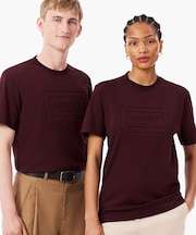 エンボスパリロゴ クルーネックTシャツ