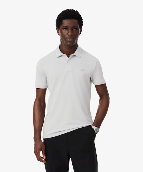 Lacoste ラコステ　インディゴ　ポロシャツ　FR3 楽天市場】ラコステ インディゴ ポロシャツ LACOSTE 配色リブニット