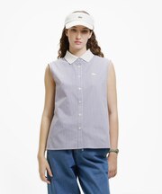 ノースリーブAラインシャツ