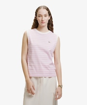 ノースリーブボーダーTシャツ