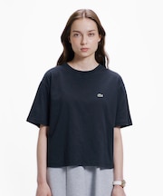 クロップド丈 ピグメントダイTシャツ