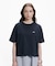 クロップド丈 ピグメントダイTシャツ