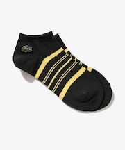 メッシュ切り替えボーダーくるぶし丈ソックス 25-27cm