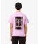 テニスコートバックプリントTシャツ