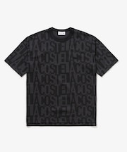 クールマックスブランドネームロゴ総柄Tシャツ