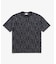 クールマックスブランドネームロゴ総柄Tシャツ