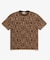 クールマックスブランドネームロゴ総柄Tシャツ