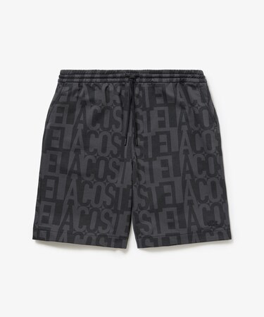 クールマックスブランドネームロゴ総柄ショートパンツ
