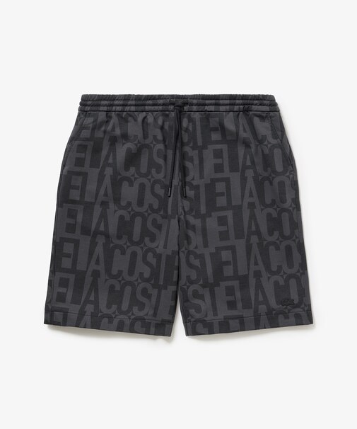 クールマックスブランドネームロゴ総柄ショートパンツ
