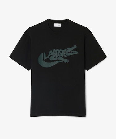 ビッグワニグラフィックプリントTシャツ