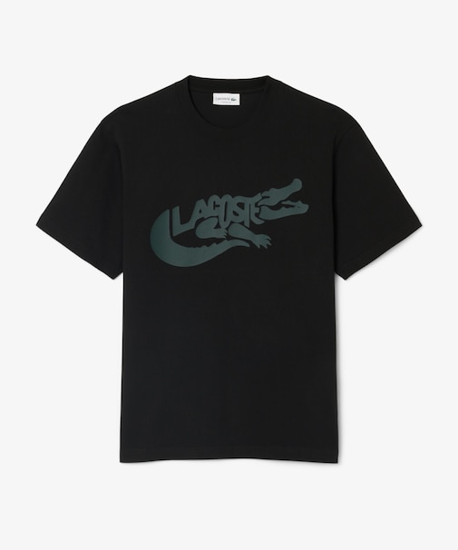 ビッグワニグラフィックプリントTシャツ