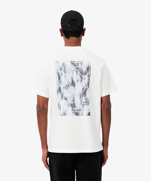 テニスボールグラフィックプリントTシャツ