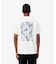 テニスボールグラフィックプリントTシャツ