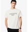 グラフィックプリントコットンTシャツ
