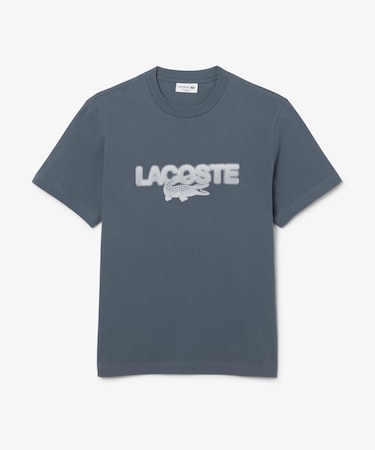 グラフィックプリントコットンTシャツ