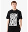 リピートロゴプリントコットンTシャツ