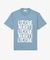リピートロゴプリントコットンTシャツ