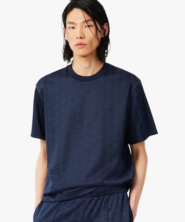 モノグラムジャカードTシャツ