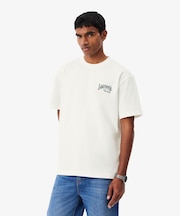 LACOSTE PARISロゴステッチTシャツ