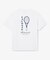 テニスグラフィックプリントTシャツ