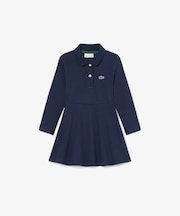 【EC限定】GIRLSストレッチピケポロドレス