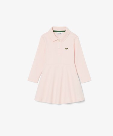【EC限定】GIRLSストレッチピケポロドレス