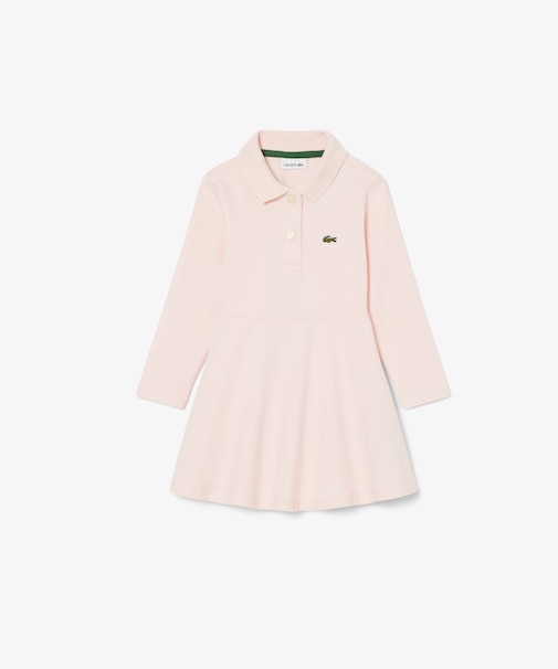 【EC限定】GIRLSストレッチピケポロドレス
