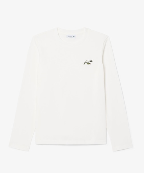 シグネチャーワッペンロングスリーブTシャツ