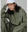 【オンライン限定】LACOSTE オーバーサイズ ワンポイント刺繍ロゴ ヘンリーネック長袖Tシャツ / ワッフルカットソー