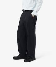 ストレッチコットンルーズフィットチノパンツ ワイドパンツ