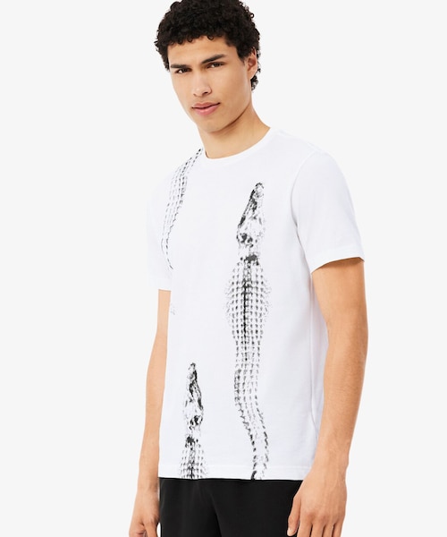 ダニール・メドベージェフ』グラフィックテニスTシャツ｜ラコステの