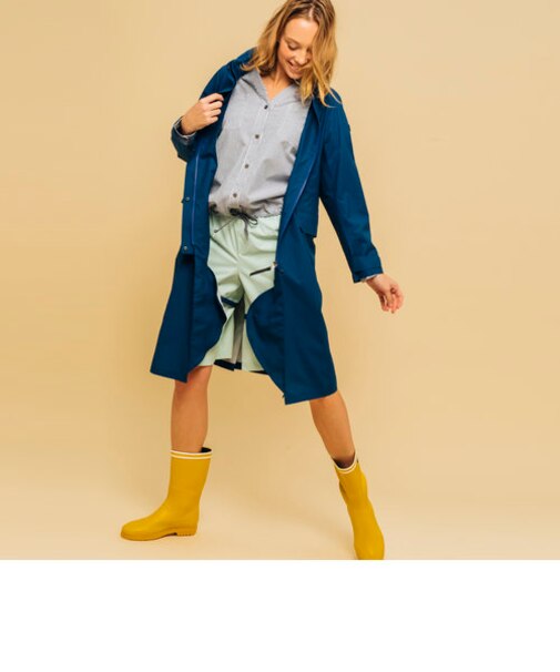 透湿防水 ジブル ライディングコート