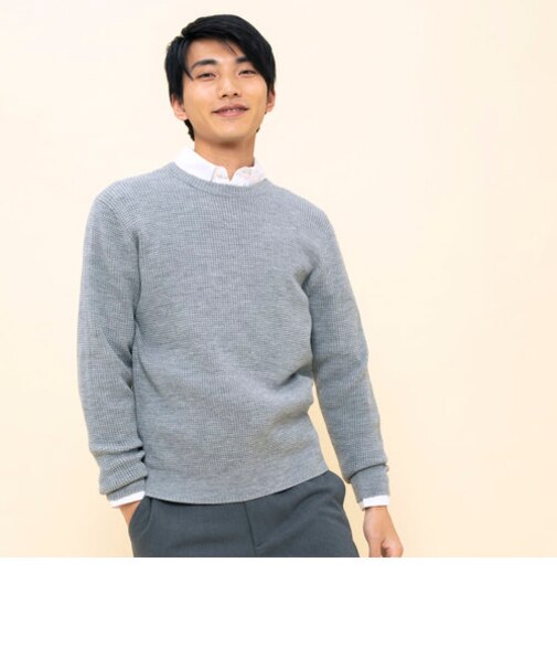 ベオスト ワッフルプルオーバー