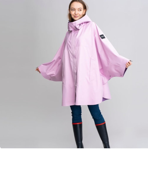 透湿防水 ポンチョ