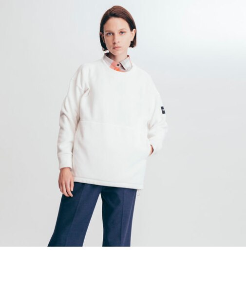 フリース リラックス プルオーバー