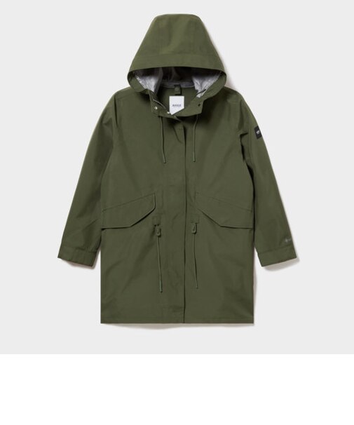 ゴアテックス ロング フィッシュテールコート