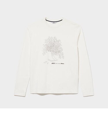 【AIGLE for more trees】 チャリティ グラフィック 長袖Ｔシャツ #3