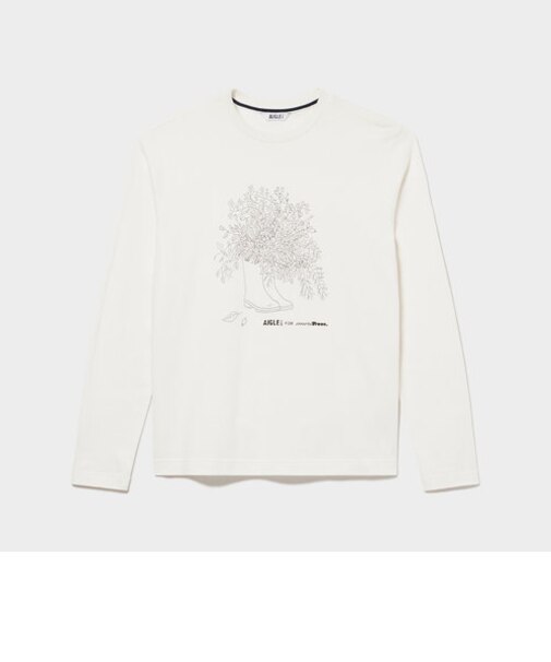 【AIGLE for more trees】 チャリティ グラフィック 長袖Ｔシャツ #3