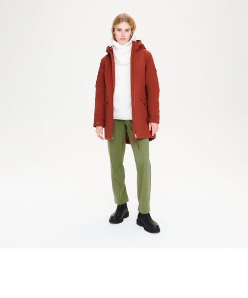 ゴアテックス ロングフーデッドジャケット