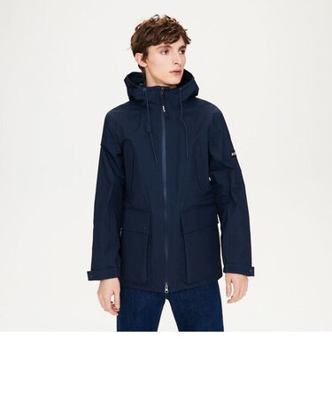 透湿防水 フラップポケットジャケット