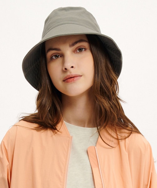 ロゴバケットハット