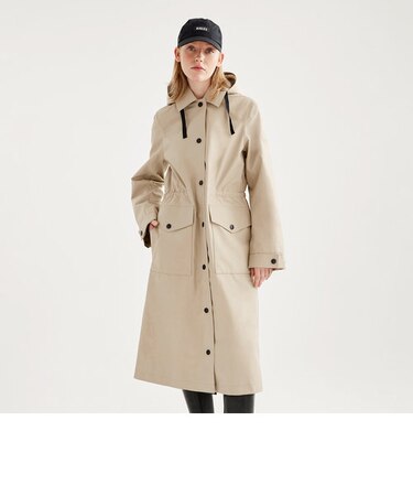 ゴアテックス ロングレインコート