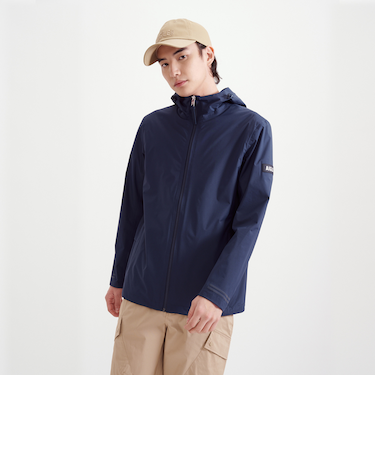 透湿防水 フーデッドジャケット
