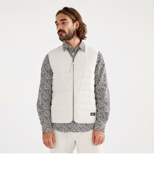 撥水 キルティングベスト